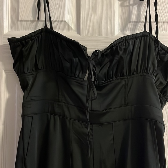 WeWoreWhat stretch satin jumpsuit - Picture 4 of 6